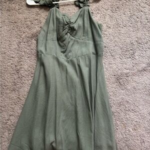 Francesca's Collections Green Dress